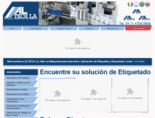 Tablet Screenshot of altech-la.com